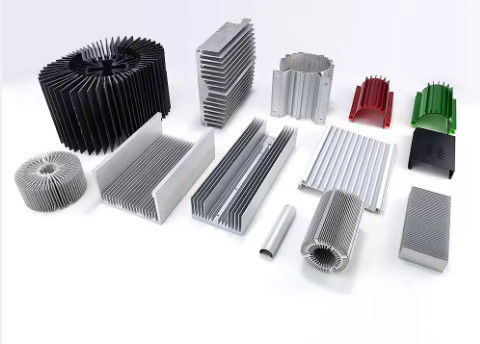 satın al Anodizli Yuvarlak Ekstrüde Alüminyum Isı Lavabı Kare Kuantum Tahta Isı Lavabı online manufacture