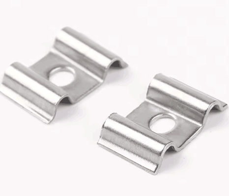 satın al Bahçeli Klipler Yaprak Metal Damgalama OEM LED Işık Paslanmaz Çelik Damgalanmış Parçalar online manufacture